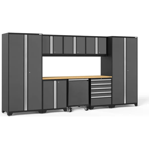 NewAge Pro 3.0 Series 9-Piece Cabinet Set With Wall, Base, Tool Drawer Cabinet