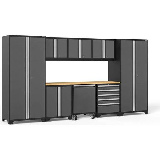 NewAge Pro 3.0 Series 9-Piece Cabinet Set With Wall, Base, Tool Drawer Cabinet