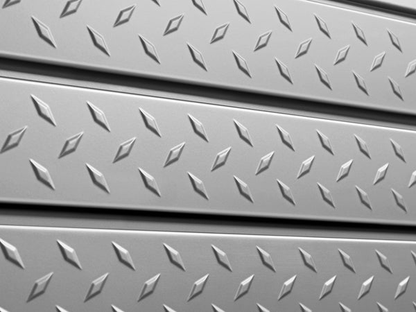 NewAge Pro Series Diamond Plate Slatwall Backsplash