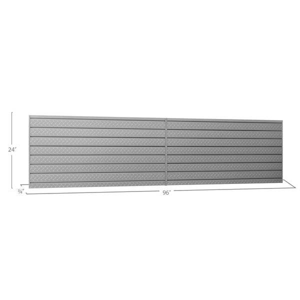 NewAge Pro Series 16 sq. ft. Steel Slatwall