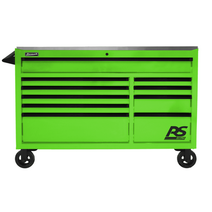 Homak 54" RS Pro 10 Drawer Rolling Cabinet