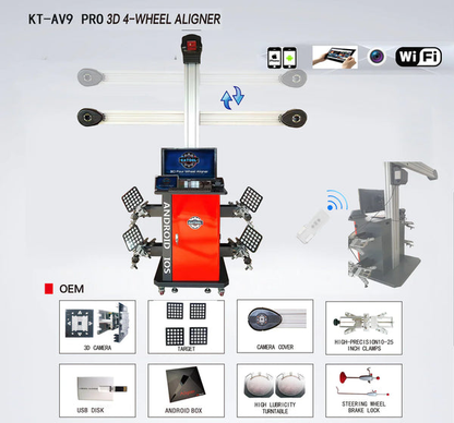 Katool KT-AV9 Wheel Alignment Machine