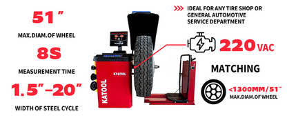Katool Truck Car KT-B795L Wheel Balancer