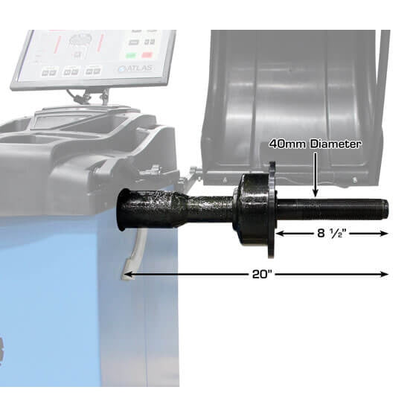 Atlas WB49-2 Premium 2D Computer Wheel Balancer