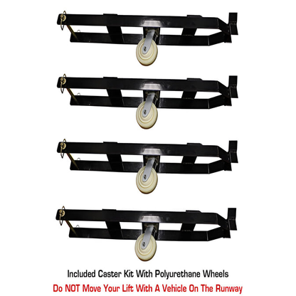 Atlas Garage Pro 8000 EXT, 8,000 lb 4 Post Vehicle Storage Lift- Extra Tall