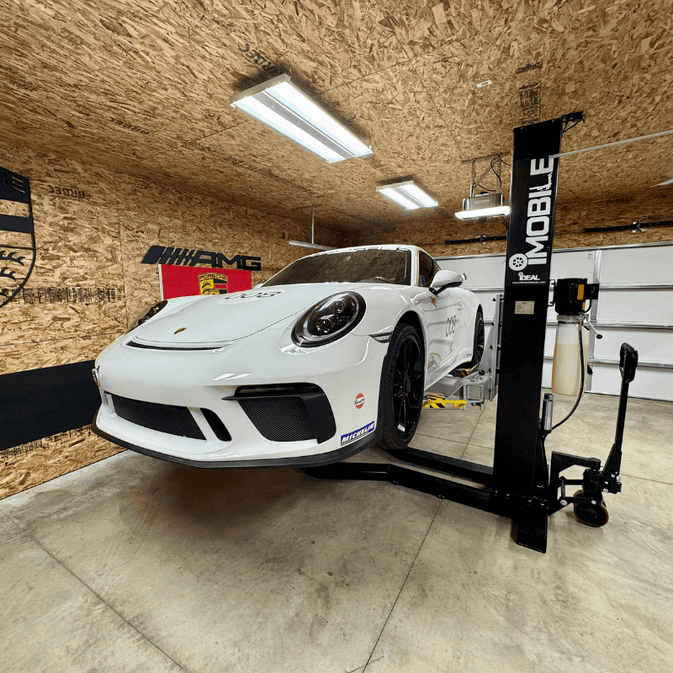 MSC-6KLP 6,000lb Single Post Car Lift - Portable