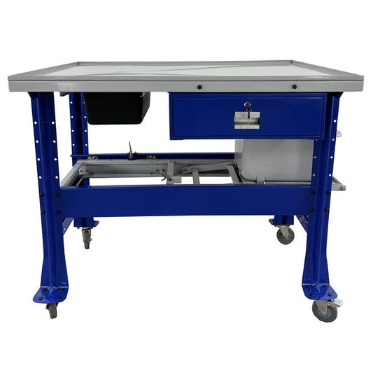 iDEAL PTDT-PW-1000 Premium Tear Down Table & Part Washer - 1,000 lbs. Cap